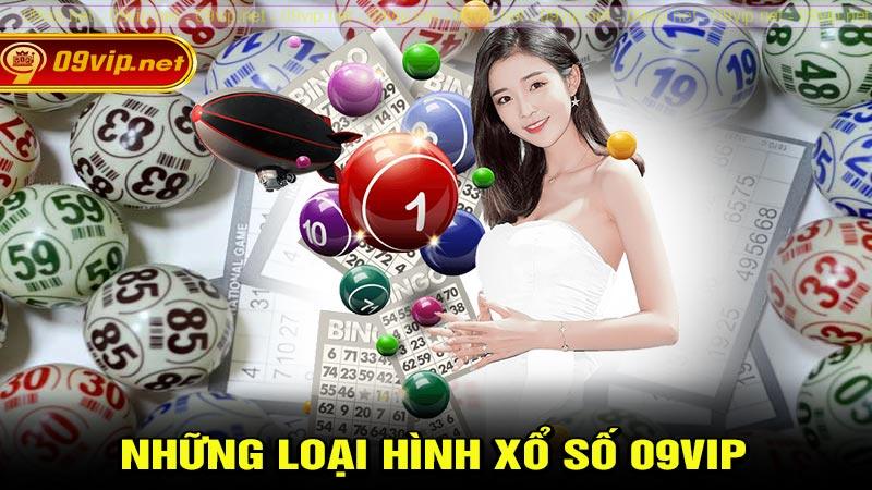 Những loại hình xổ số 09vip
